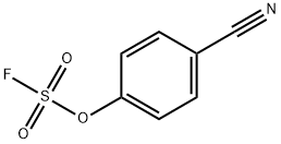 4-[(氟磺酰基)氧基]-苯甲腈 结构式