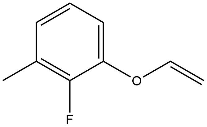 1-(Ethenyloxy)-2-fluoro-3-methylbenzene 结构式