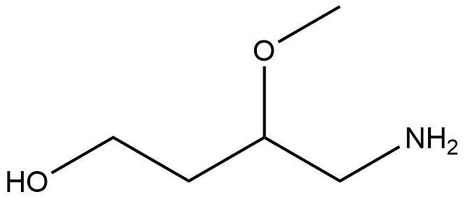 4-氨基-3-甲氧基-1-丁醇 结构式