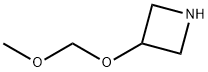 3-(Methoxymethoxy)azetidine 结构式