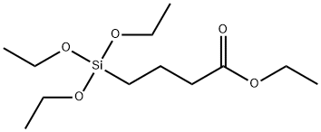 4-三乙氧硅基丁酸乙酯 结构式