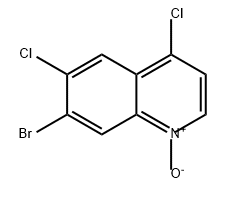 Quinoline, 7-bromo-4,6-dichloro-, 1-oxide 结构式