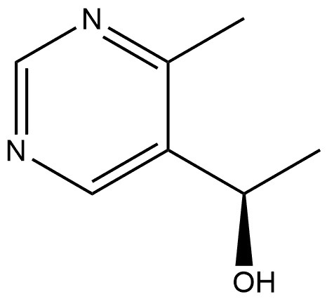 (R)-1-(4-甲基嘧啶-5-基)乙-1-醇 结构式