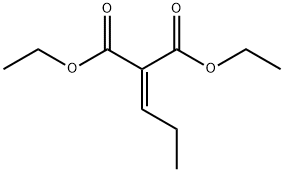 Propanedioic acid, 2-propylidene-, 1,3-diethyl ester 结构式