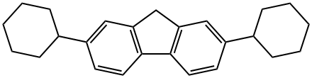 2,7-二环己基-9H-芴 结构式