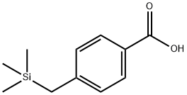 4-((三甲硅基)甲基)苯甲酸 结构式