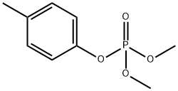 Phosphoric acid dimethyl 4-methylphenyl ester 结构式