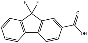 9,9-二氟-9H-芴-2-羧酸 结构式