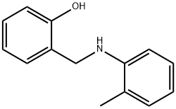 2-((O-甲苯氨基)甲基)苯酚 结构式