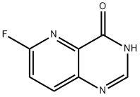 6-氟吡啶并[3,2-D]嘧啶-4(3H)-酮 结构式