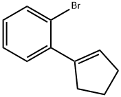 (1-Bromocyclopent-2-en-1-yl)benzene 结构式