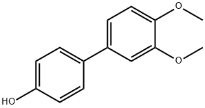 4-(3,4-Dimethoxyphenyl)phenol 结构式