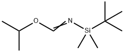 Methanimidic acid, N-[(1,1-dimethylethyl)dimethylsilyl]-, 1-methylethyl ester 结构式