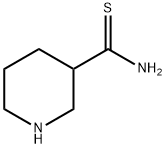 哌啶-3-碳硫代酰胺 结构式