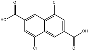 4,8-二氯-2,6-萘二甲酸 结构式