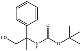 Carbamic acid, (2-hydroxy-1-methyl-1-phenylethyl)-, 1,1-dimethylethyl ester (9CI) 结构式