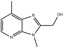3H-Imidazo[4,5-b]pyridine-2-methanol, 3,7-dimethyl- 结构式