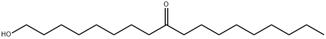 9-Octadecanone, 1-hydroxy- 结构式