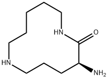 (S)-3-amino-1,7-Diazacyclododecan-2-one 结构式