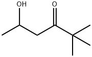 3-Hexanone, 5-hydroxy-2,2-dimethyl- 结构式