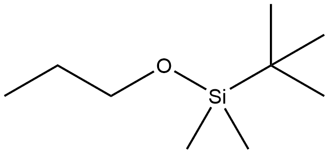 Silane, (1,1-dimethylethyl)dimethylpropoxy- 结构式