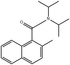 N,N-Diisopropyl-2-methyl-1-naphthamide 结构式