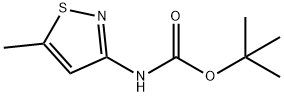 Carbamic acid, (5-methyl-3-isothiazolyl)-, 1,1-dimethylethyl ester (9CI) 结构式