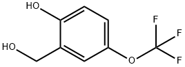 2-(羟甲基)-4-(三氟甲氧基)苯酚 结构式