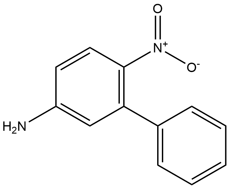 5-Amino-2-nitrobiphenyl 结构式