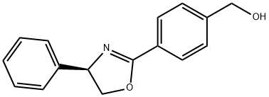 4-(4,5-二氢-4-苯基-2-噁唑基)-苯甲醇 结构式