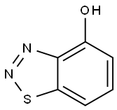 1,2,3-Benzothiadiazol-4-ol 结构式