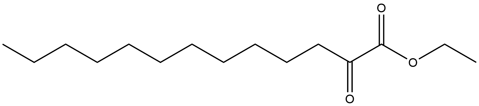 2-氧代十三酸乙酯 结构式