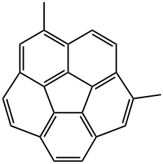 Dibenzo[ ghi , mno ]fluoranthene, 1,8-dimethyl- 结构式