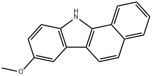 8-甲氧基-11H-苯并[A]咔唑 结构式