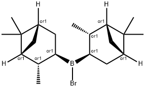 Borane, bromobis[(1R,2S,3R,5R)-2,6,6-trimethylbicyclo[3.1.1]hept-3-yl]-, rel- 结构式