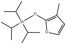 Furan, 3-methyl-2-[[tris(1-methylethyl)silyl]oxy]- 结构式