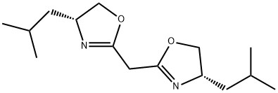 双((S)-4-异丁基-4,5-二氢恶唑-2-基)甲烷 结构式