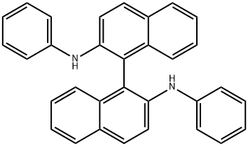 [1,1'-Binaphthalene]-2,2'-diamine, N2,N2'-diphenyl- 结构式