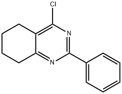 Quinazoline, 4-chloro-5,6,7,8-tetrahydro-2-phenyl- 结构式