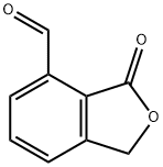 3-氧代-1,3-二氢异苯并呋喃-4-甲醛 结构式