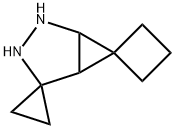 Dispiro[cyclobutane-1,6-[2,3]diazabicyclo[3.1.0]hexane-4,1-cyclopropane] (9CI) 结构式