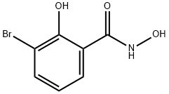 Benzamide, 3-bromo-N,2-dihydroxy- 结构式