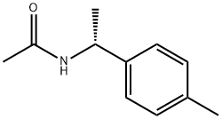 Acetamide, N-[(1R)-1-(4-methylphenyl)ethyl]- 结构式