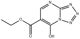 Ethyl 7-hydroxytetrazolo[1,5-a]pyrimidine-6-carboxylate 结构式