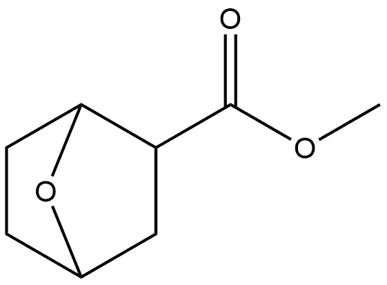 7-Oxabicyclo[2.2.1]heptane-2-carboxylic acid, methyl ester, exo- 结构式