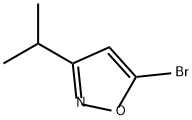 5-溴-3-异丙基异噁唑 结构式