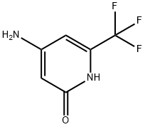 4-氨基-6-三氟甲基吡啶-2(1H)-酮 结构式