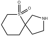 6-Thia-2-azaspiro[4.5]decane 6,6-dioxide 结构式
