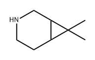 3-Azabicyclo[4.1.0]heptane, 7,7-dimethyl- 结构式