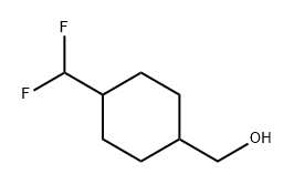 (4-(二氟甲基)环己基)甲醇 结构式